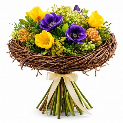 Букеты с анемонами