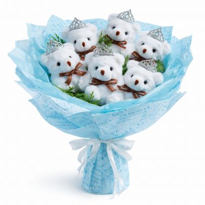 Букет «Мишкин уют»