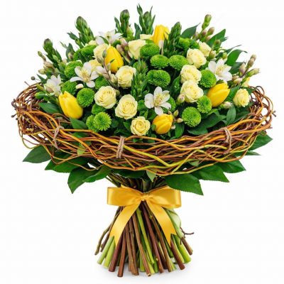 Букет «Оливковое прикосновение»