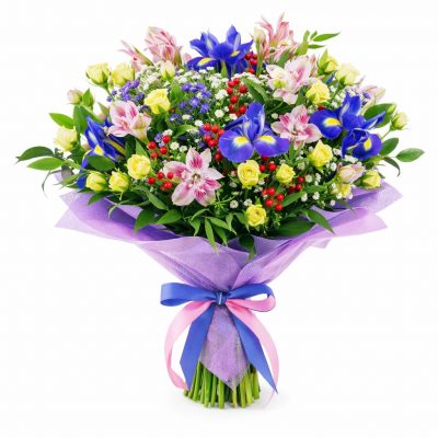 Букет «Яркая капель»