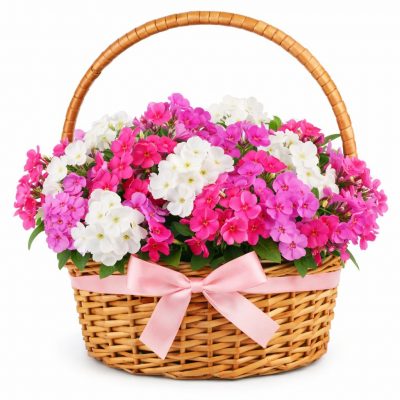 Корзина с цветами «Ароматный каприз»