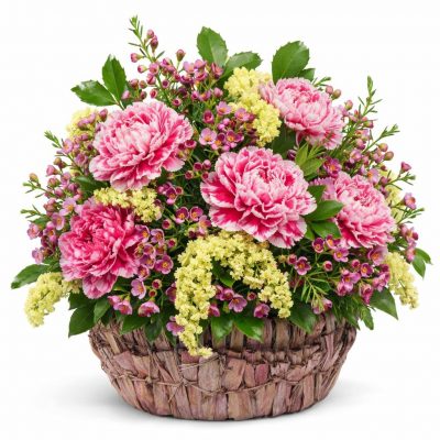 Корзина с цветами «Дивное сияние»