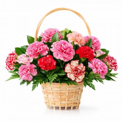 Корзина с цветами «Яркое воспоминание»