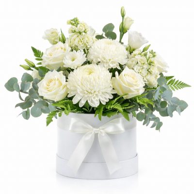 Цветы в коробке «Лучики счастья»