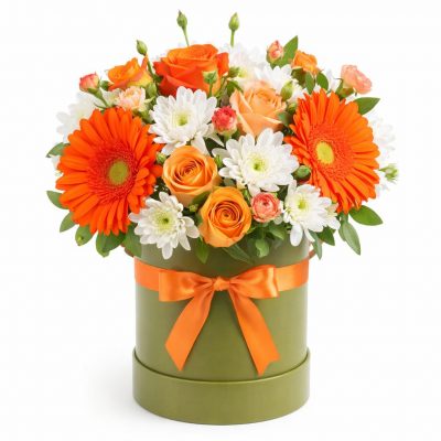 Цветы в коробке «Мираж весны»